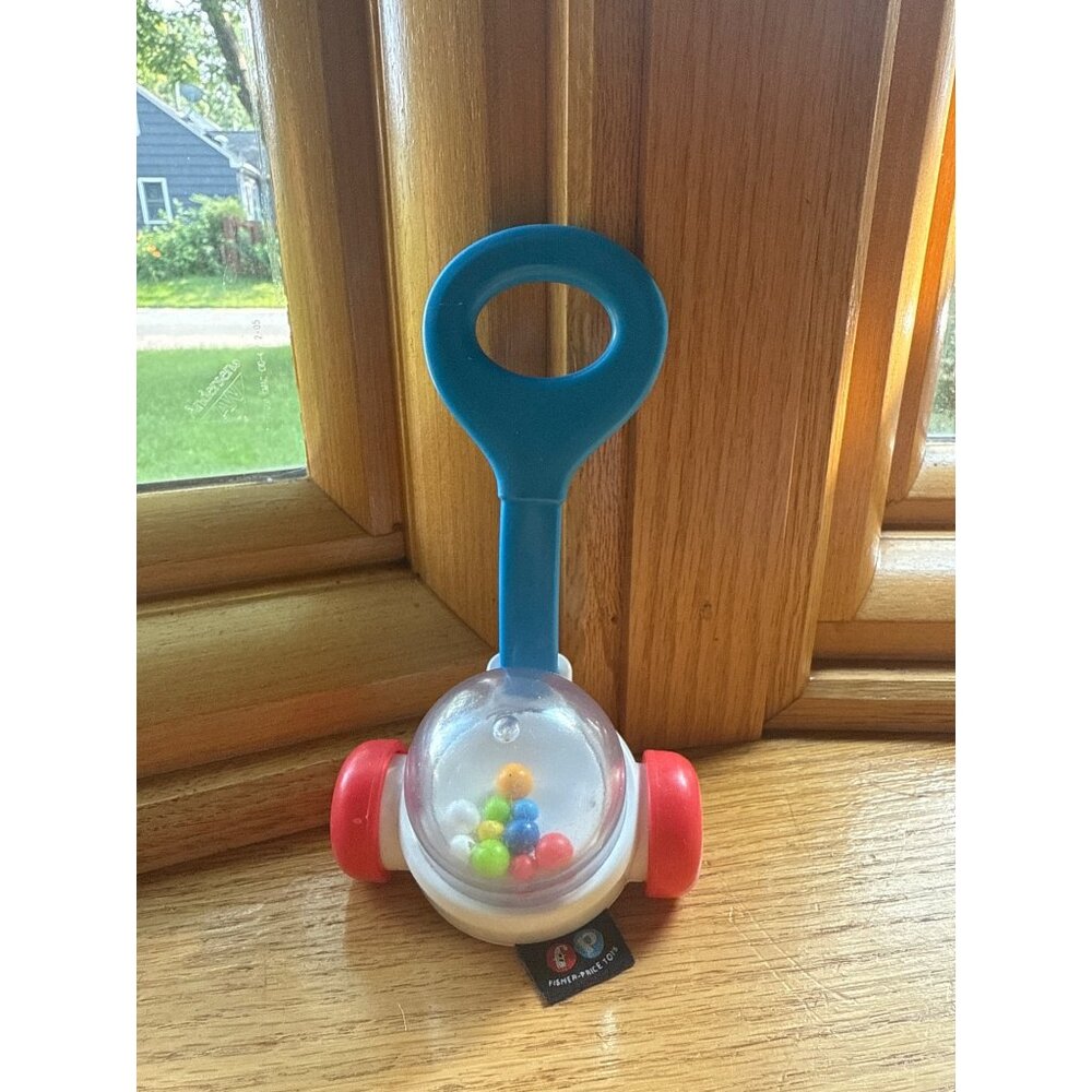 Fisher-Price Baby Corn Rattle Popper Toy For Toddlers With Handle 2014 DPF43